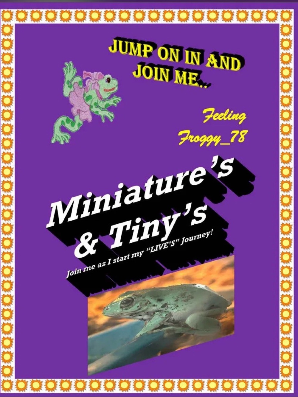 Click to see what kinda items will be in this live show!